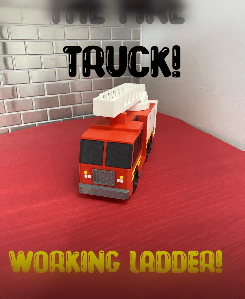 The Fire Truck! ** NO AMS ** 3d model