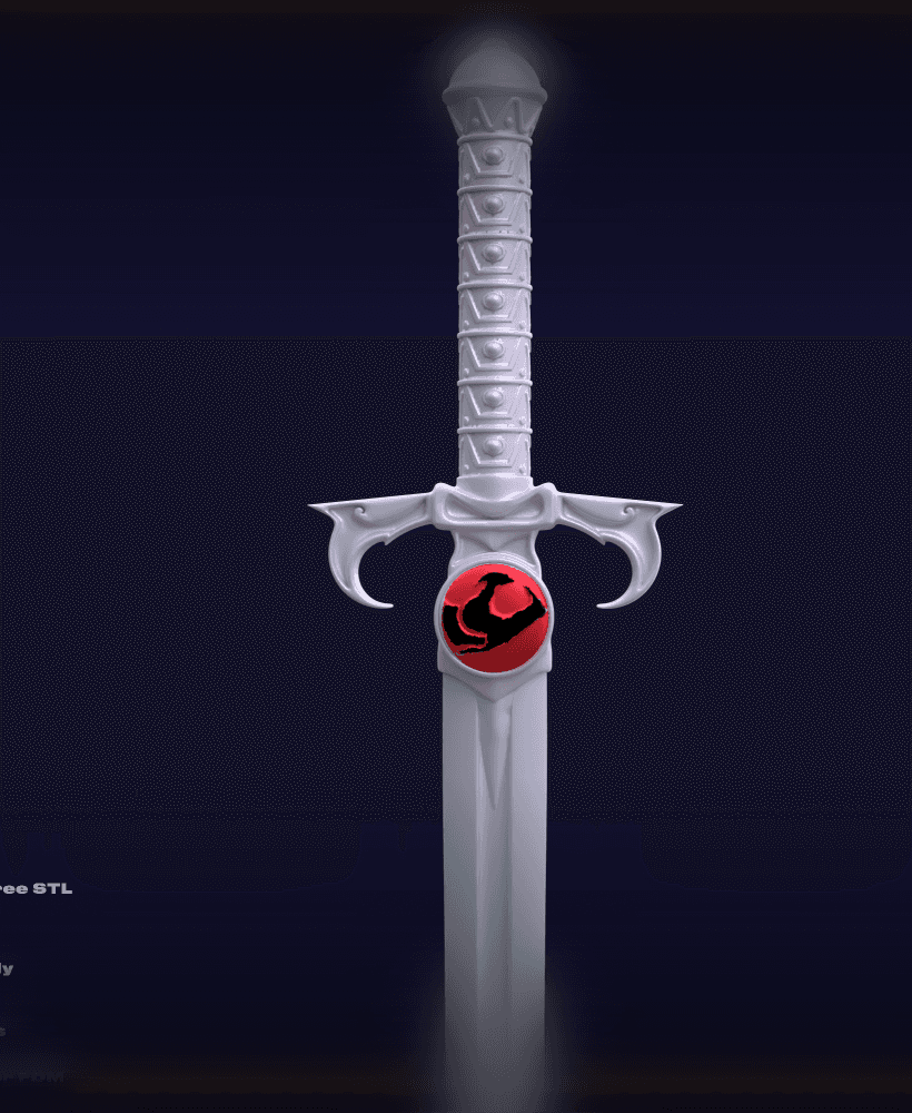 Sword of Omens | Thundercats Cosplay 3d model