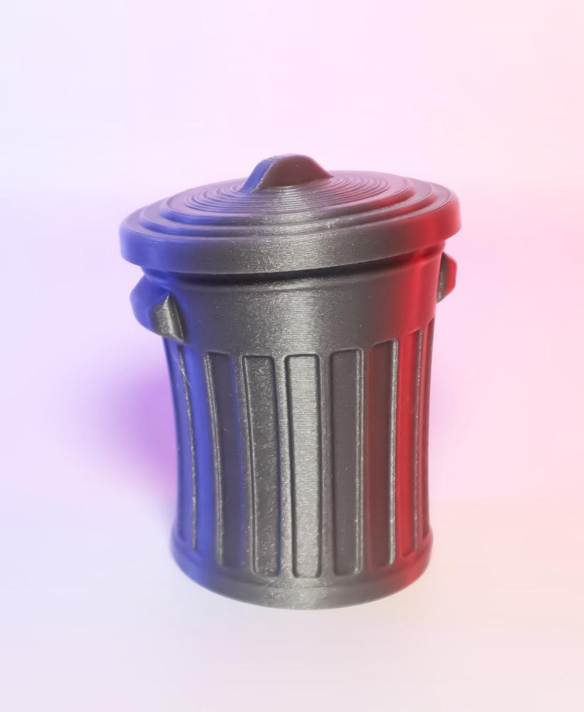   Mini Trash Can 3d model