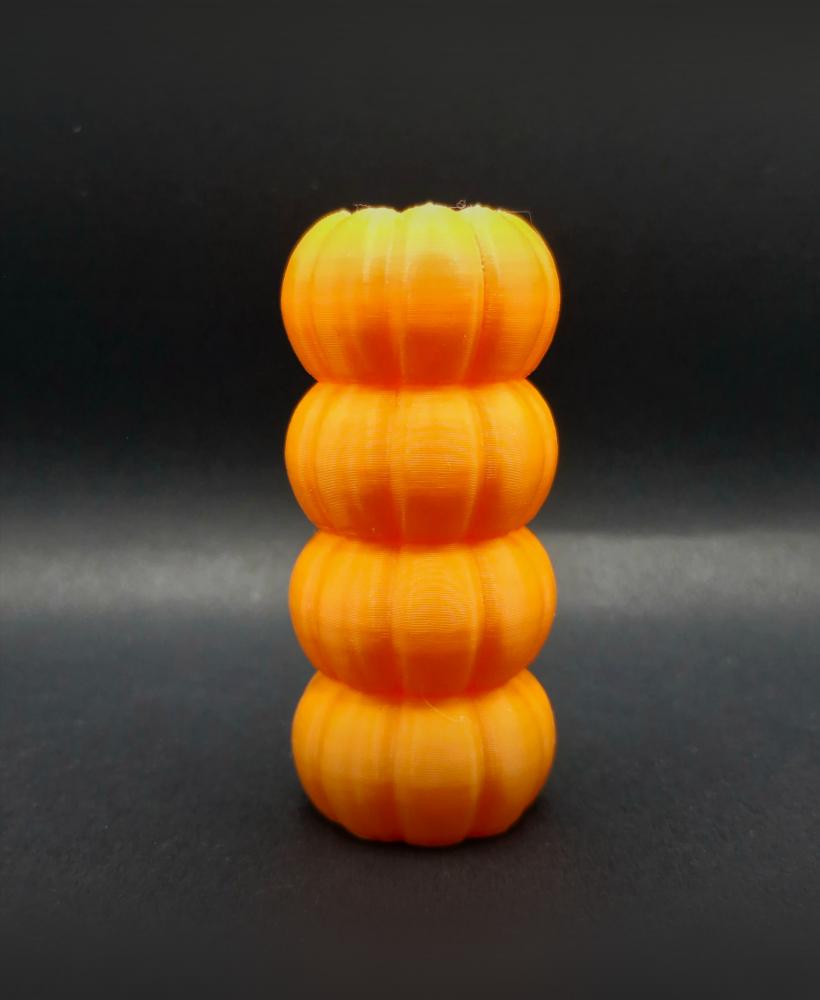 Pumpkin Stack Vase - Scalable 3d model