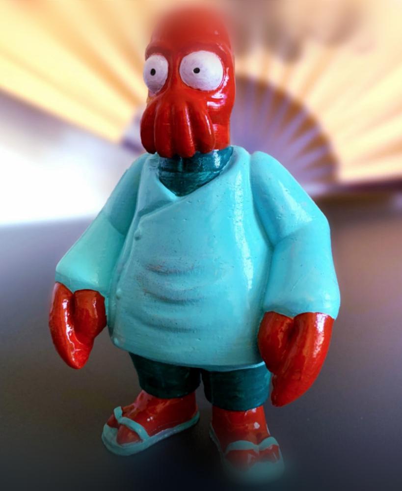 Zoidberg from Futurama 3d model