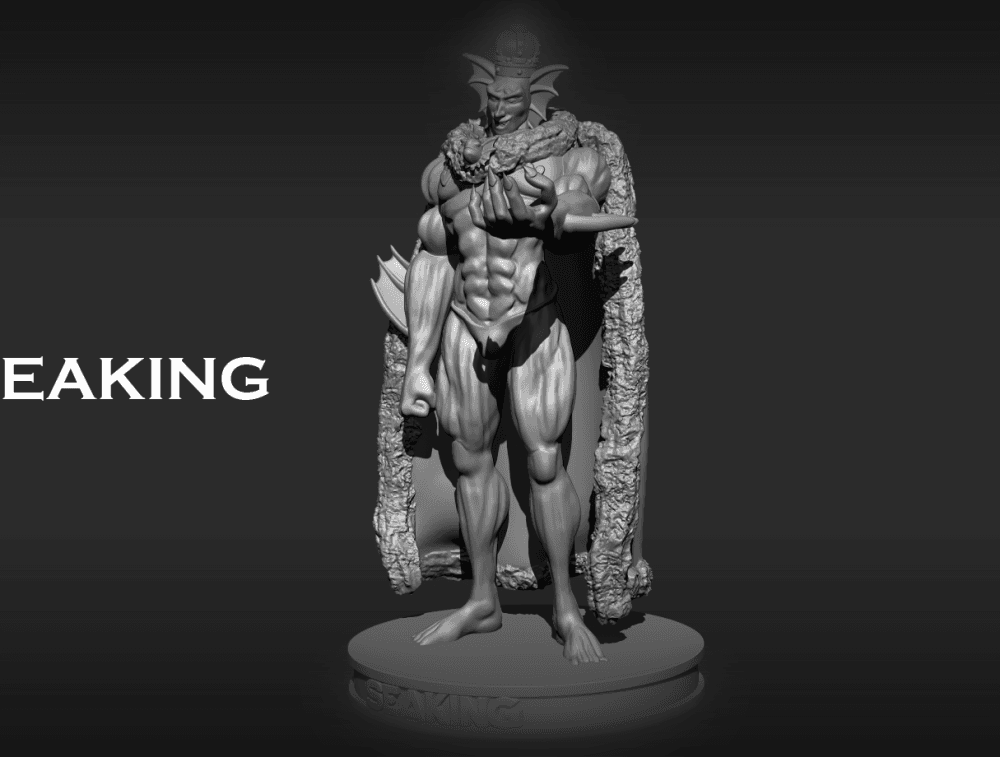 Sea king - one punch man 3D print model 3d model