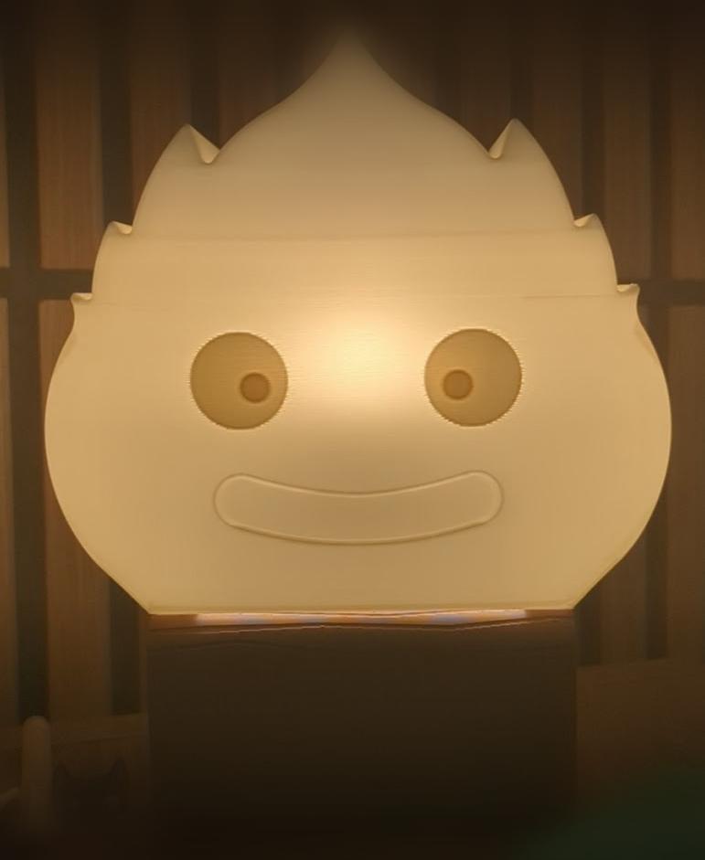 Calcifer Lamp 3d model