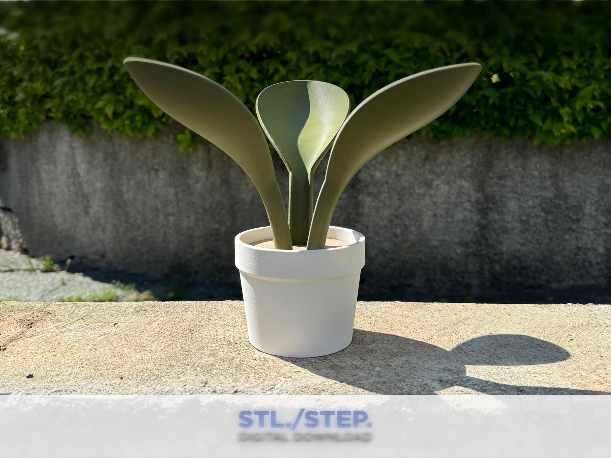 Leaflow, watering funnels 3d model