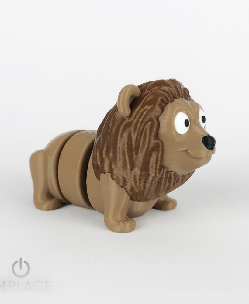 Cute Lion Articulated 3d model