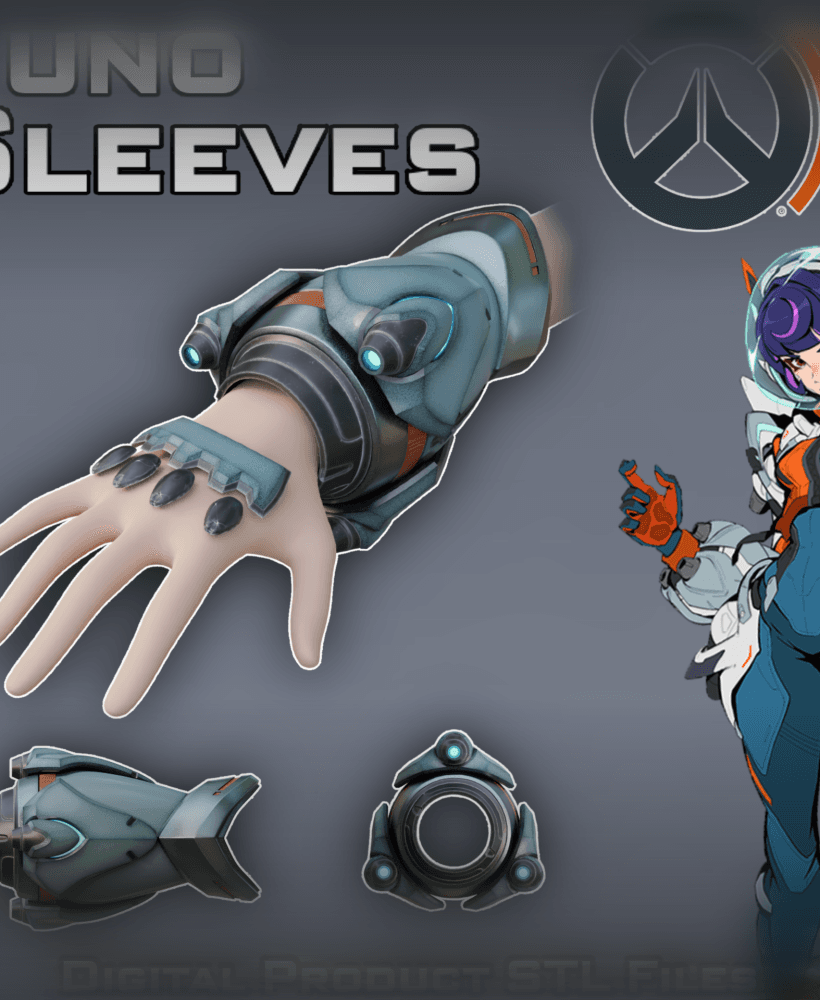 Si Fi Juno Sleeves Overwatch 2 3d model