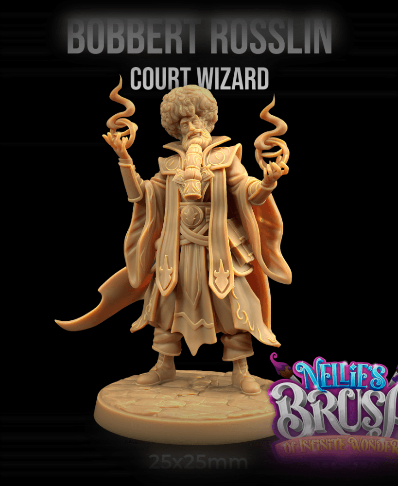 Bobbert Rosslin, Court Wizard 3d model