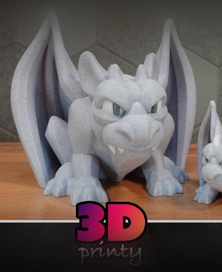 Mini Gargoyle - Sculptember Model #10 3d model