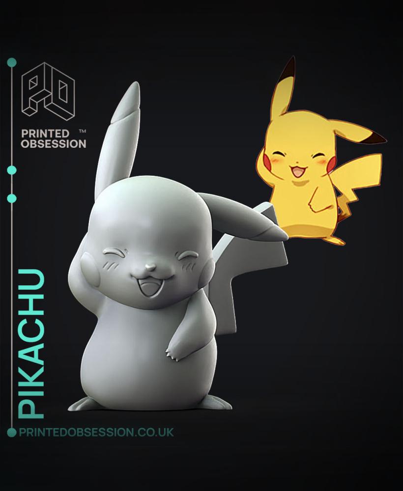 Pikachu - Pokemon - Fan Art 3d model