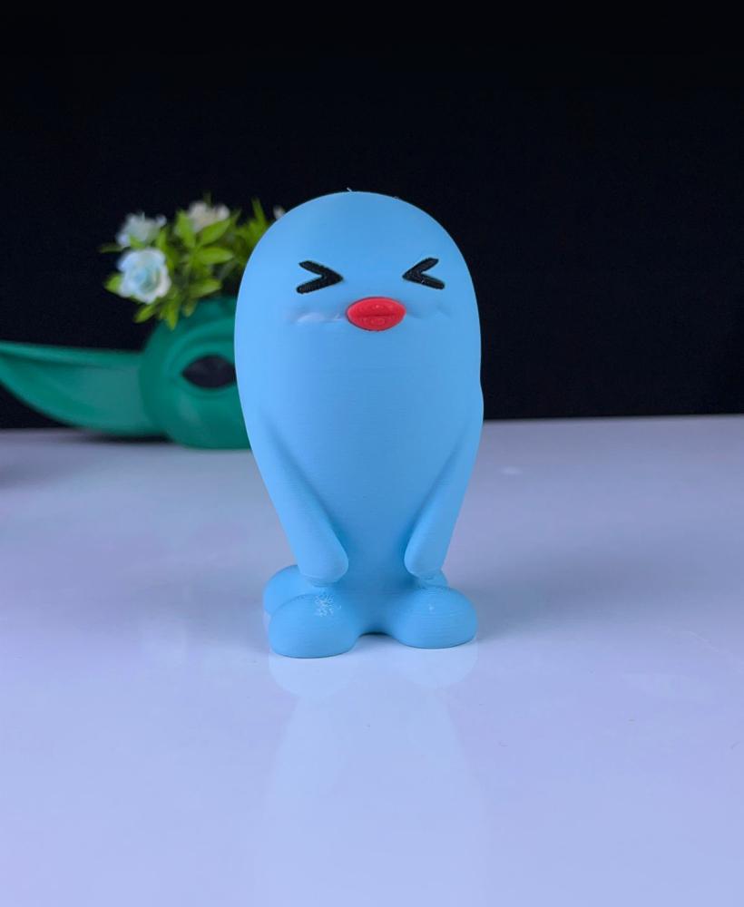 Wobbuffet Female - Multipart 3d model