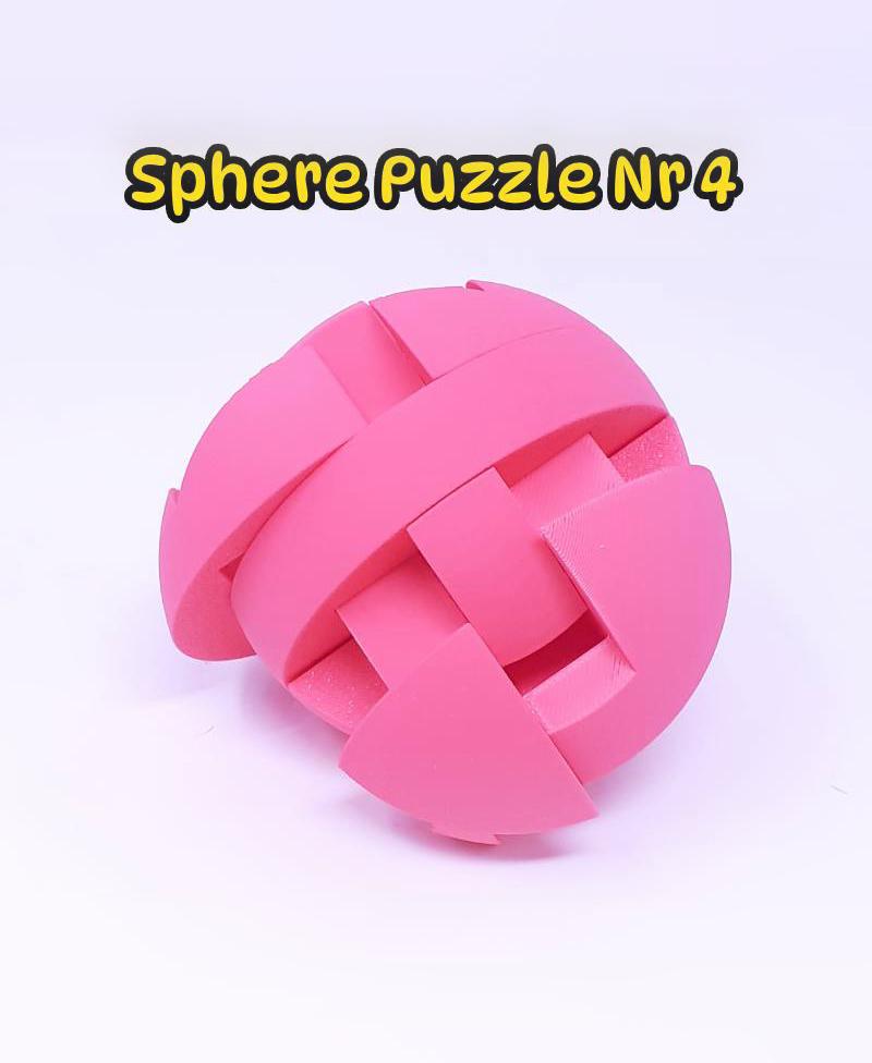 Sphere Puzzle nr 4 3d model