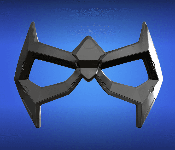 DC Night Wing Mask 3d model