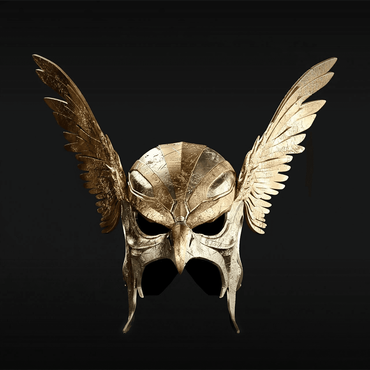 Hawkman Helmet 3d Print File STL Black Adam 3d model