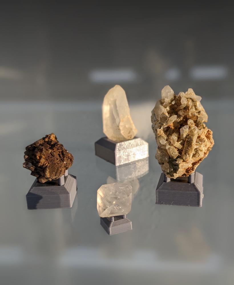 Mineral Display Stands for Rockhounds 3d model