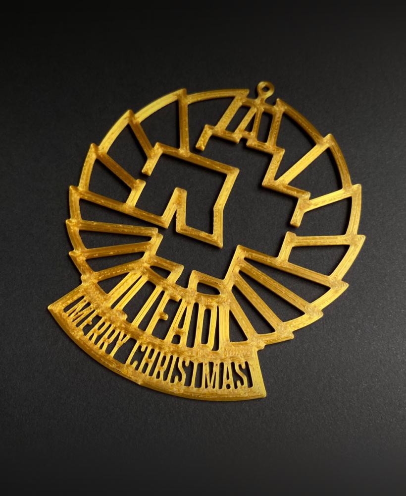 Rammstein Tour 2024 christmas ornament 3d model