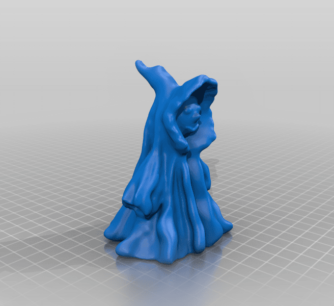 Spooky Halloween Ghost 3d model