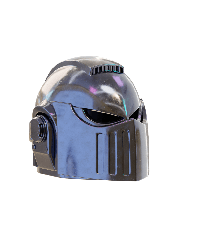 Bulwark Space Marine 2 Helmet 3d model