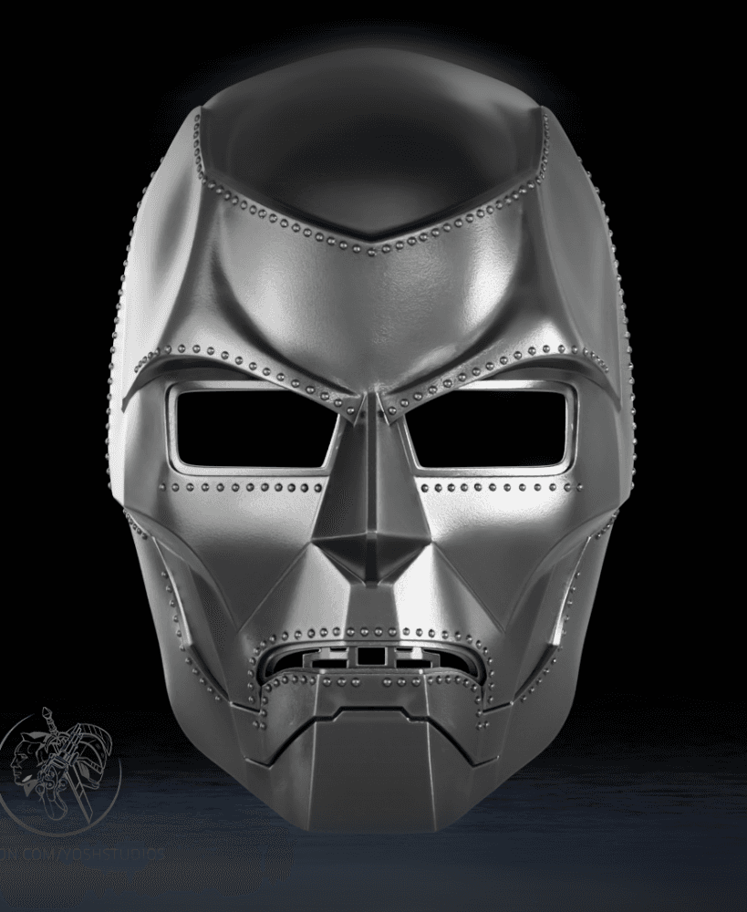 MCU Dr Doom Mask STL RDJ 3d model