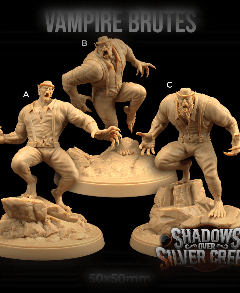 Vampire Brutes 3d model