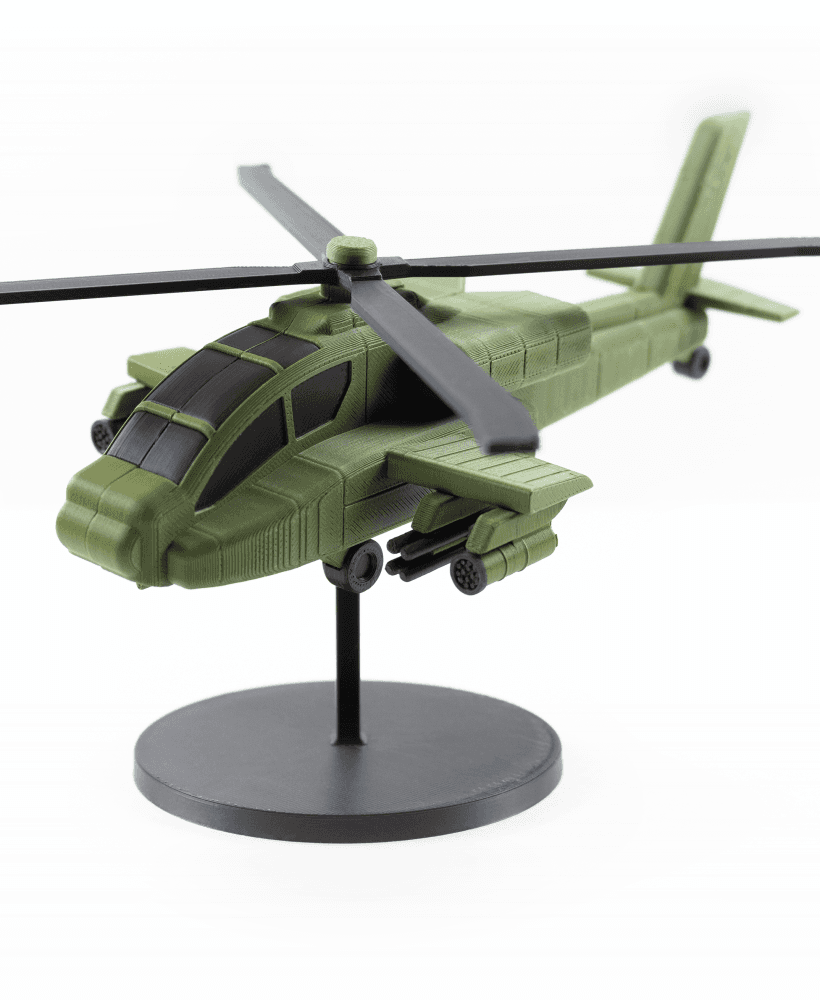 Apache Attack Helicopter - Tiny Turbos 3d model