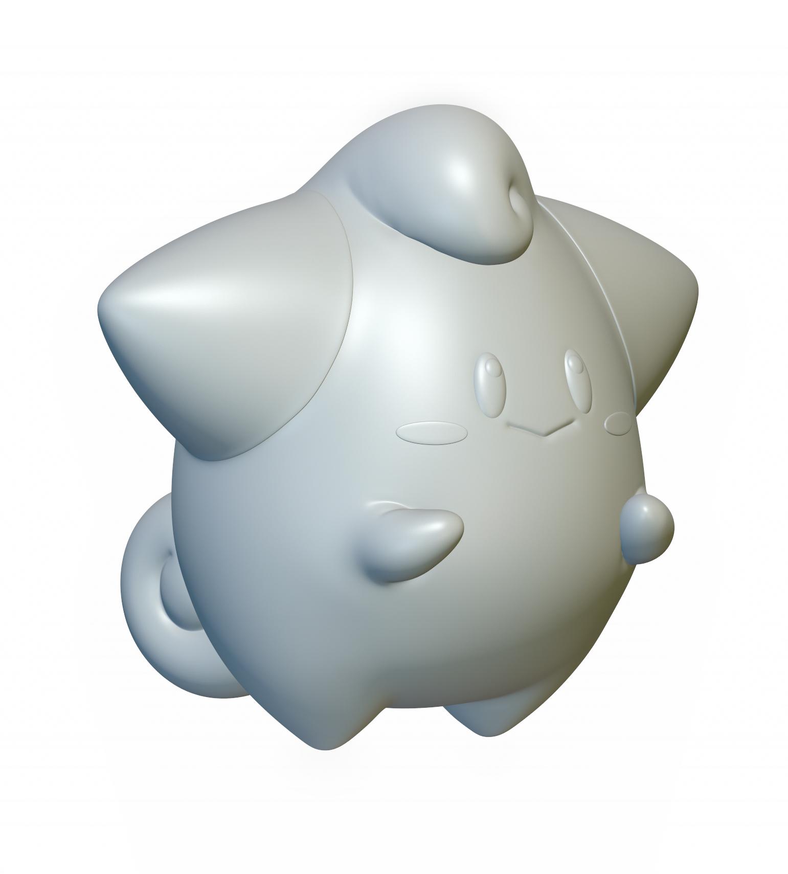 Pokemon Cleffa #173 - Optimized for 3D Printing  3d model