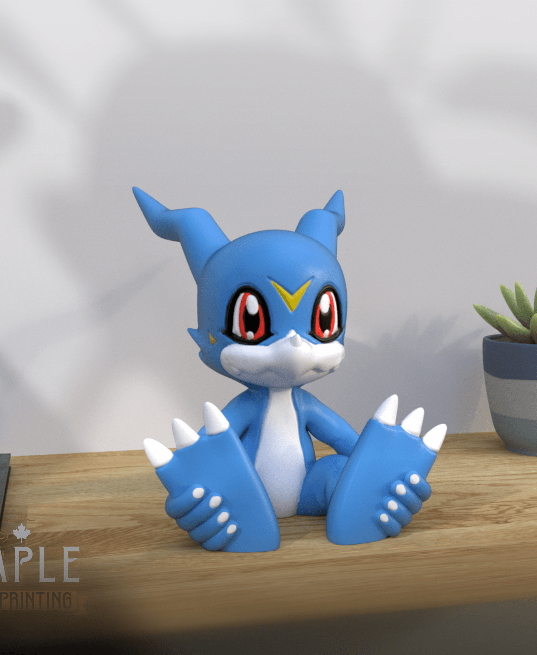 Veemon - Digimon - Supported 3d model