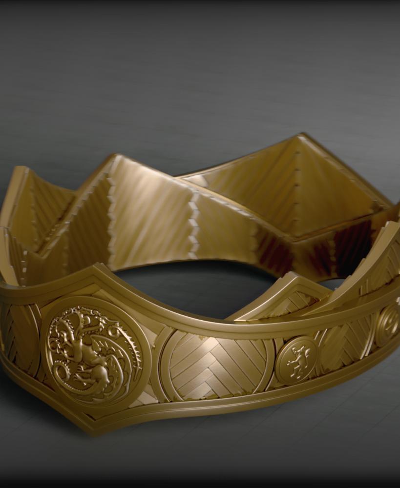 Rhaenyra/Vyseris Crown | House of the Dragon 3d model