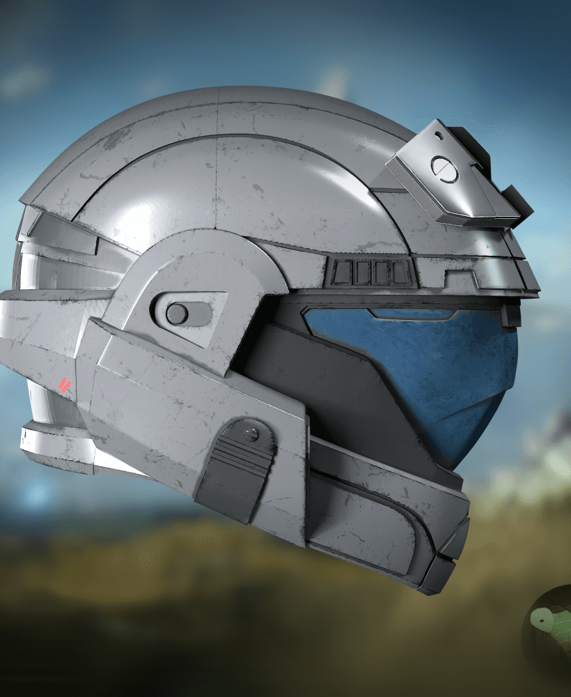 Halo: Reach ODST Helmet Attachments 3d model