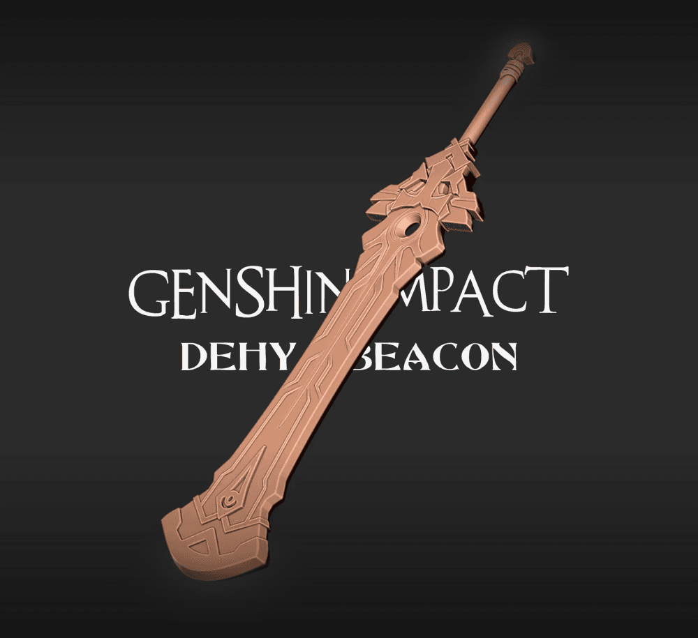 Genshin impact - Dehya Beacon of the Reed Sea 3D print model 3d model