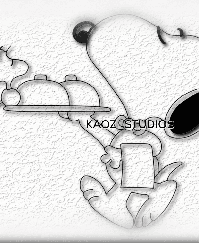 snoopy wall art woodstock wall decor shultz decoration fanart 3d model