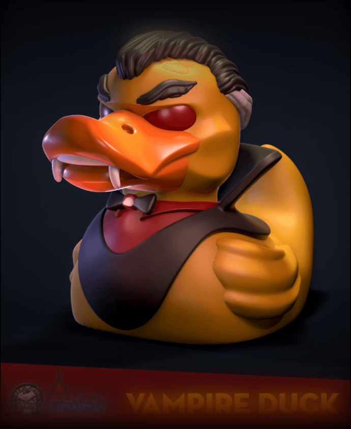 Vampire Duck 3d model