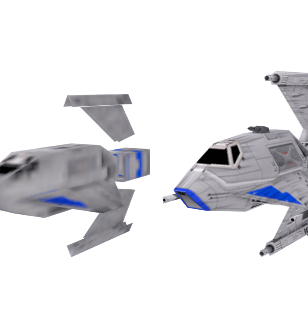 Star Wars Skipspray Blastboat 3d model