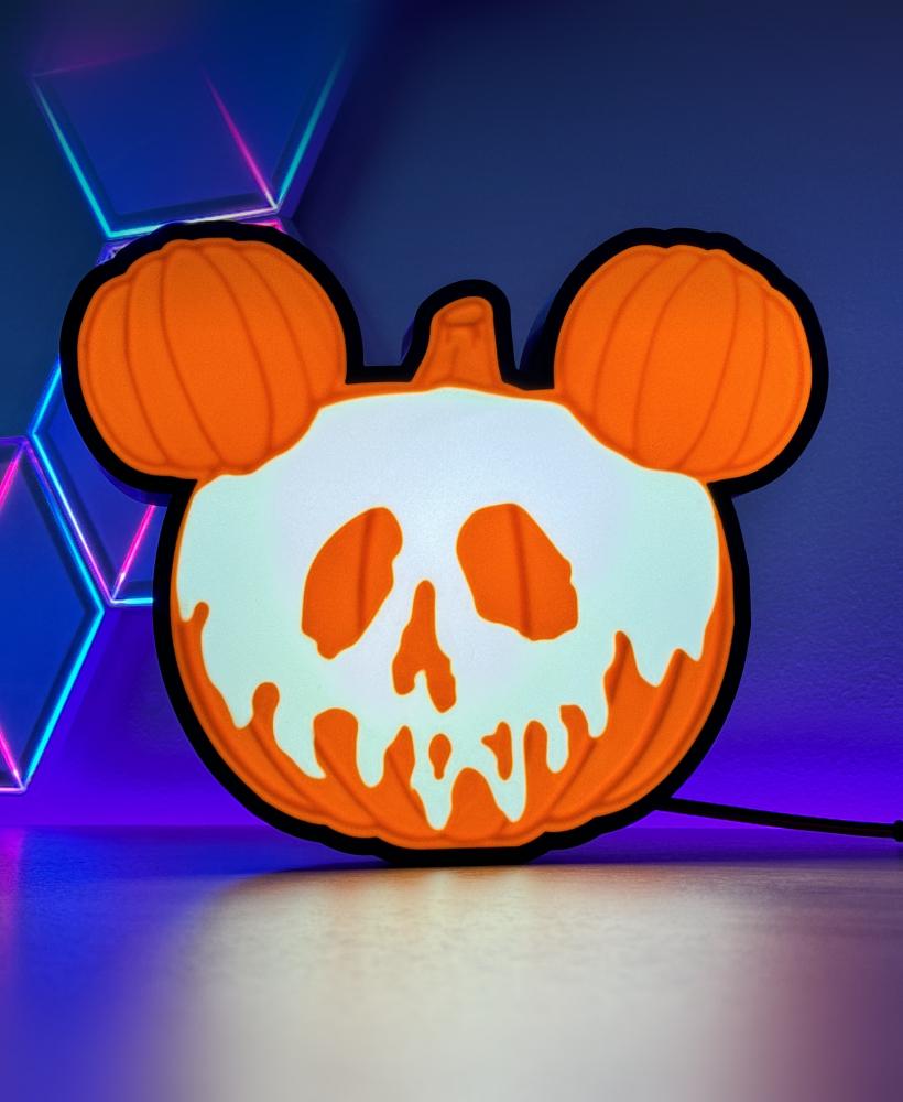 Poison Pumpkin Light Box 3d model