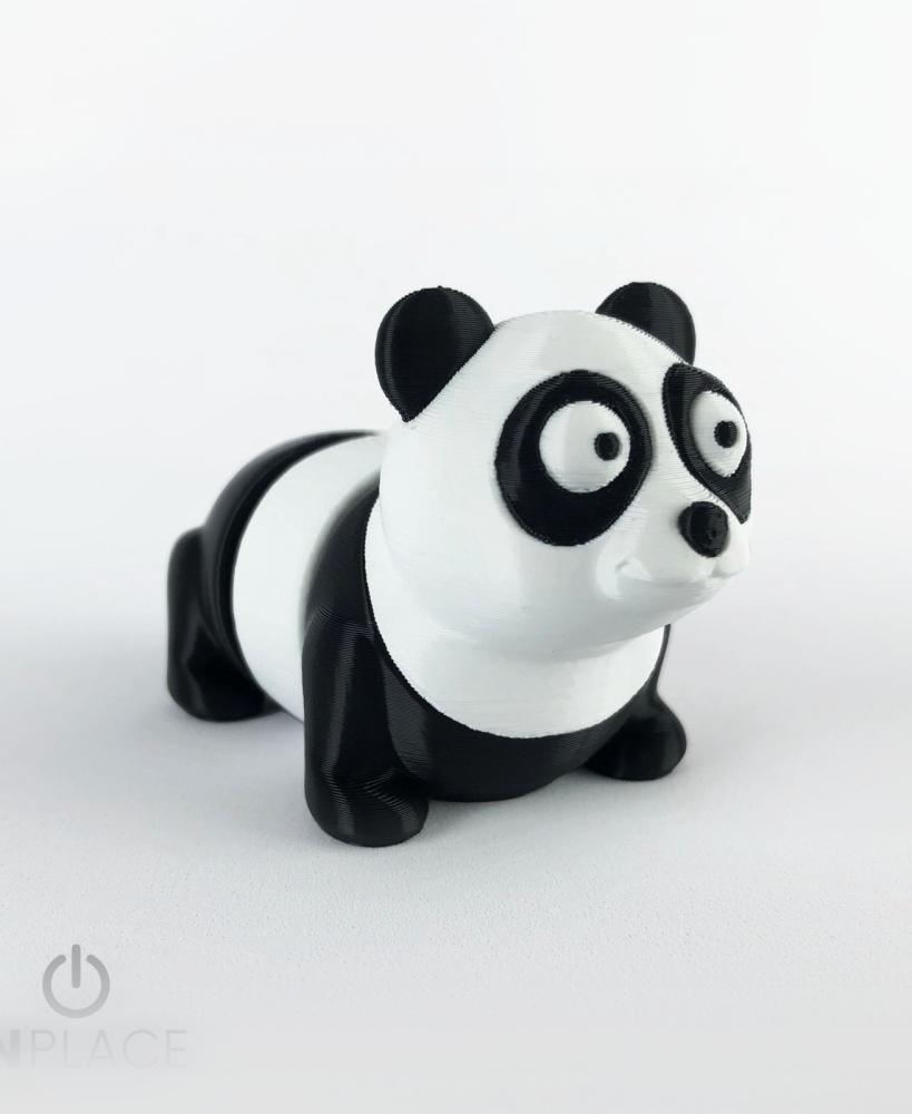 Cute Panda Articulated 3d model