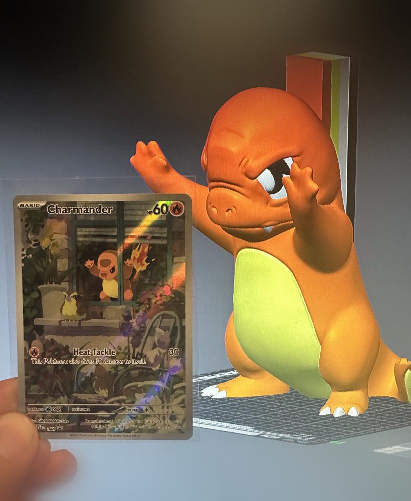 Charmander Window - Promo Card - Pokemon 3d model