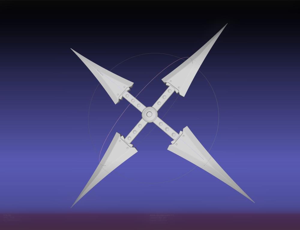 Final Fantasy VII Yuffie Shuriken 3d model