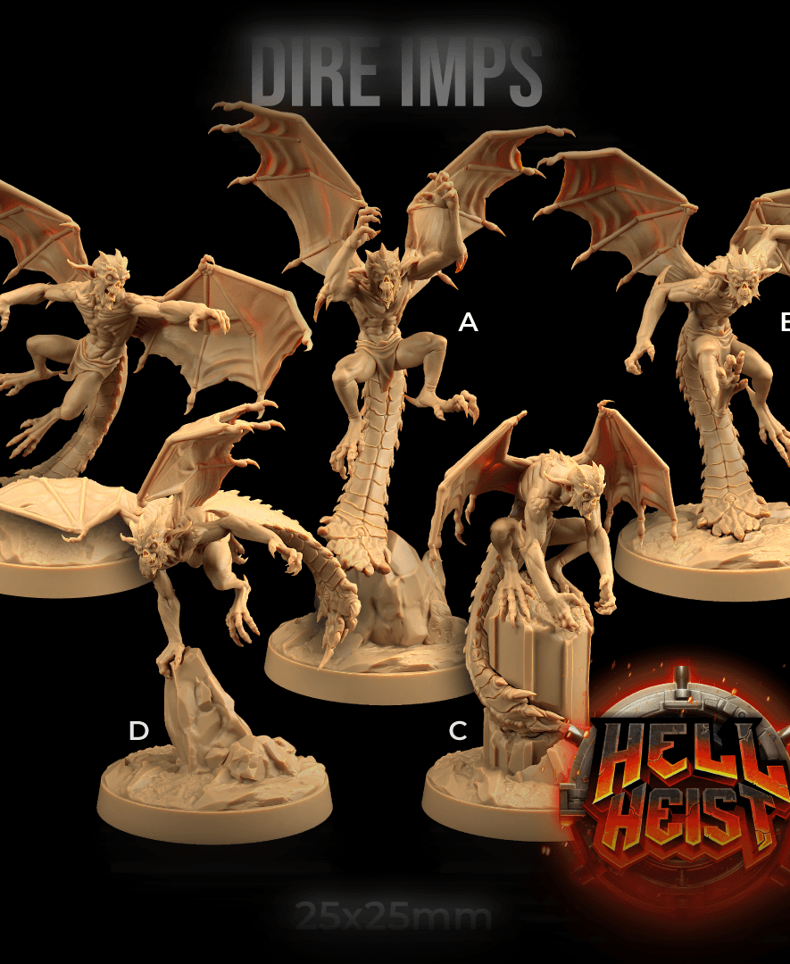 Dire Imps 3d model