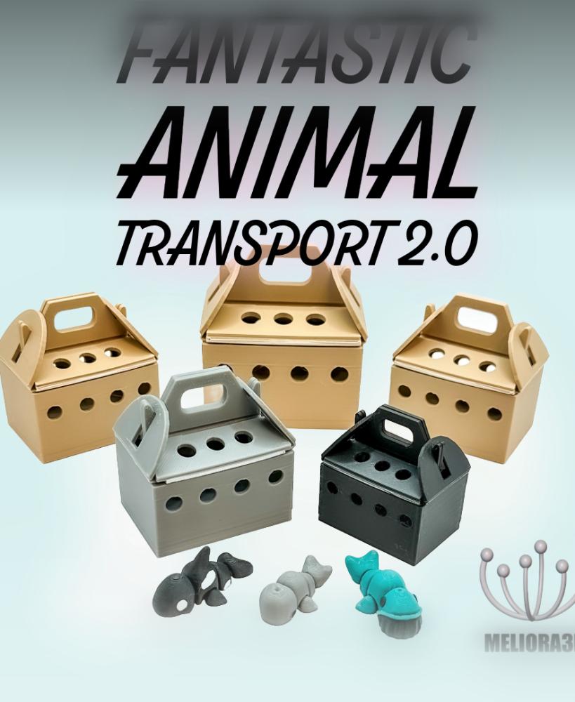 M3D - Fantastic Animal Transport 2.0 3d model