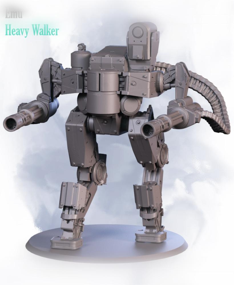 Heavy Walker 3d model