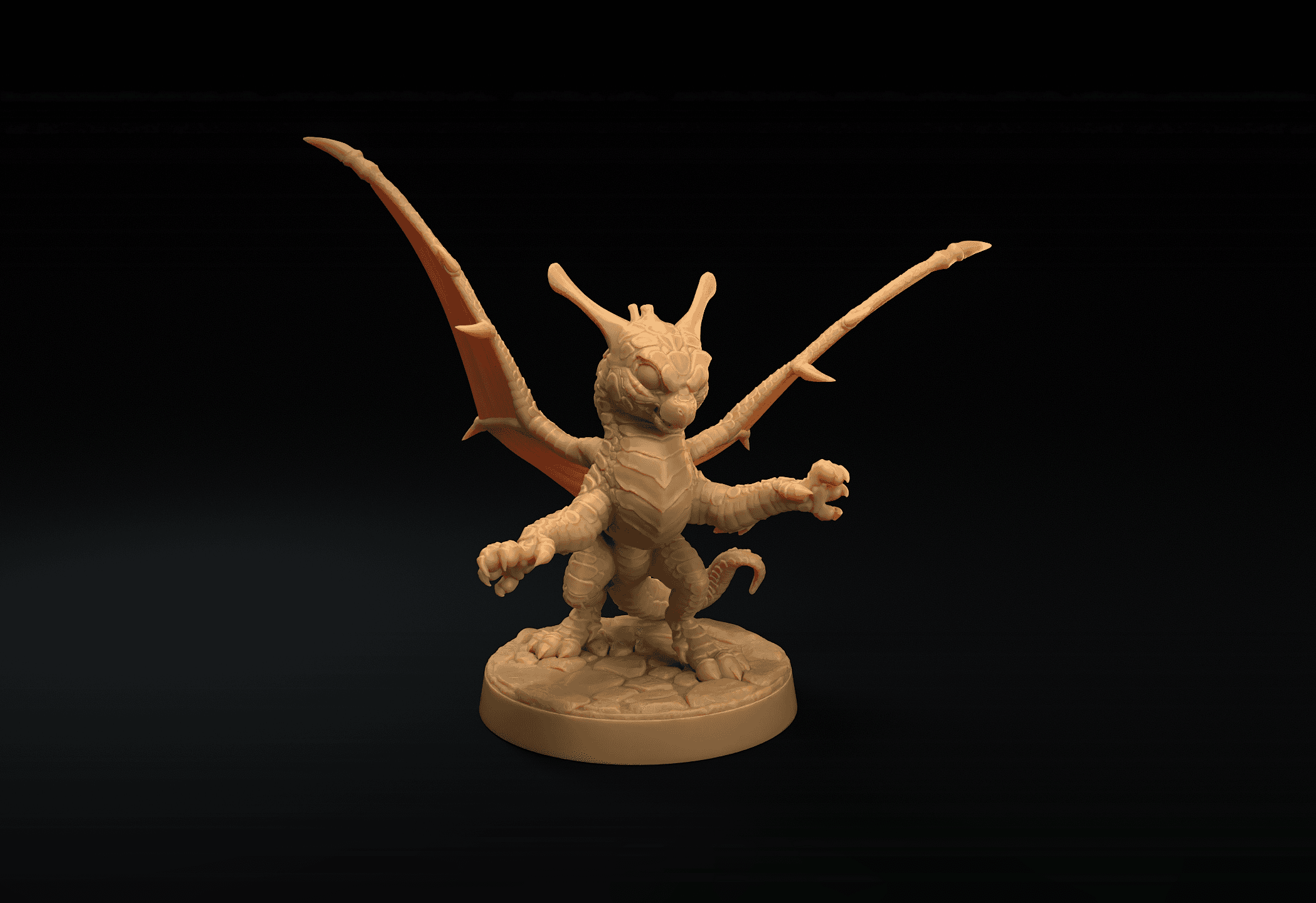 Sparkclaw Wyrmling 3d model