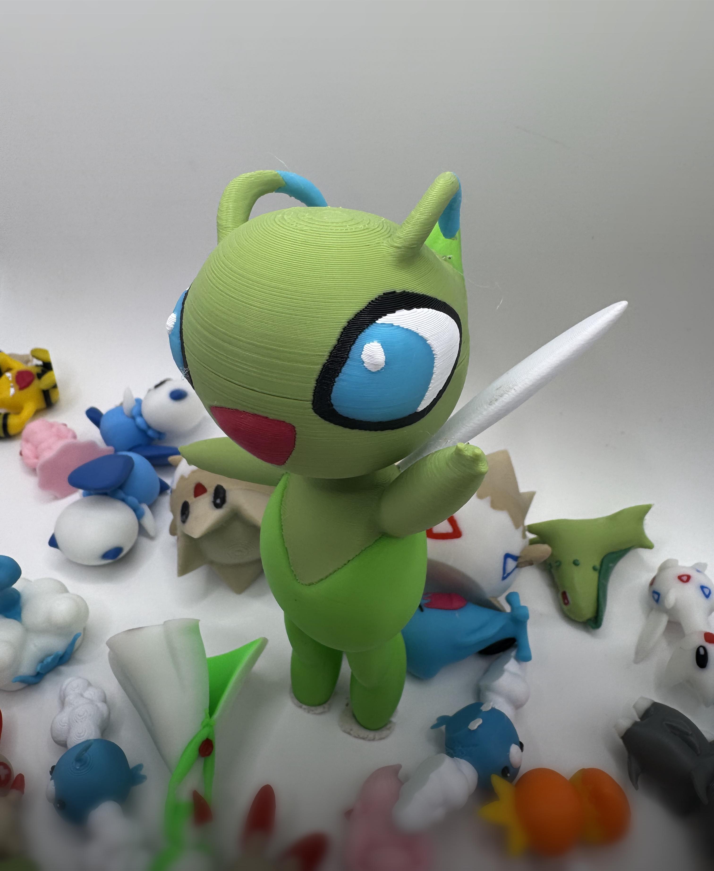 Celebi Pokemon (3MF included) 3d model