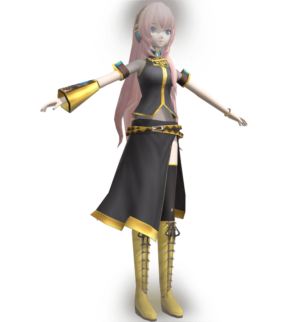 Megurine Luka 3d model