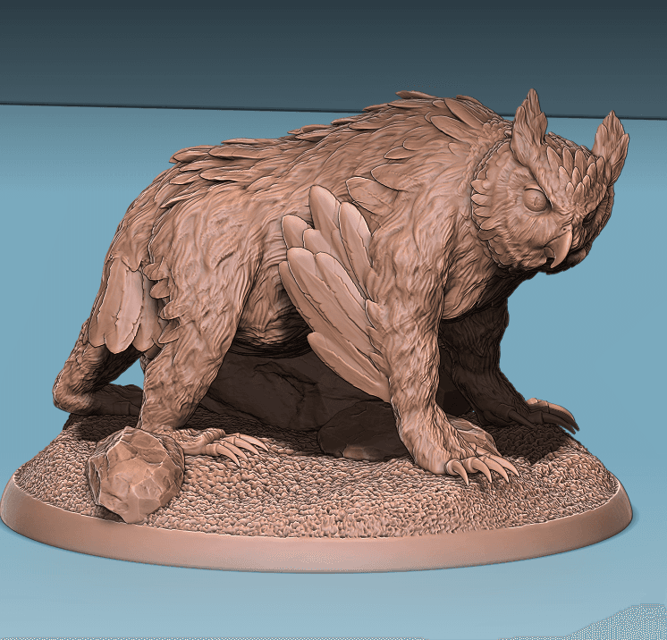 Owlbear 3d model