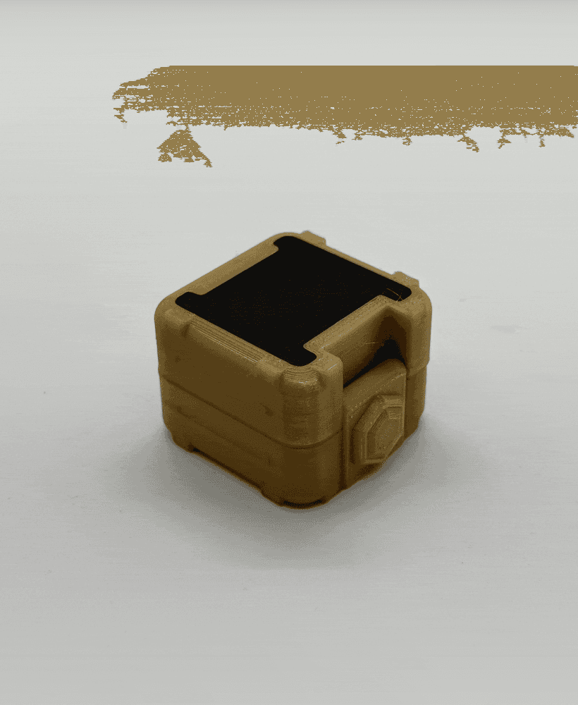 Mini print in place magnetic  box 3d model