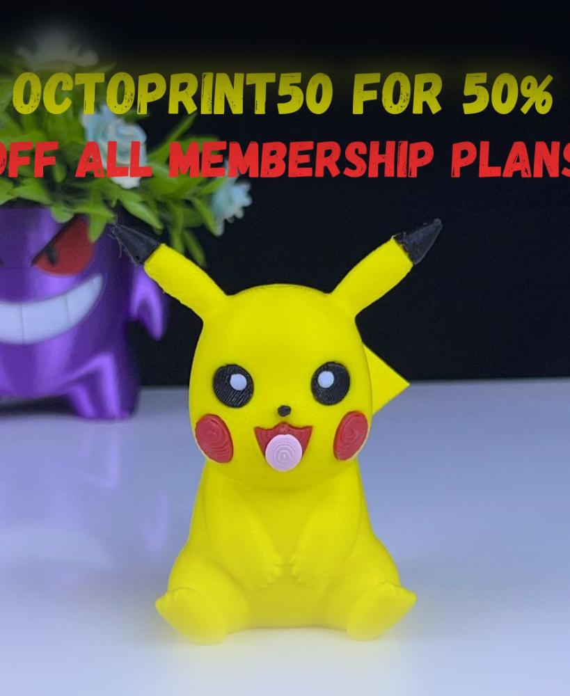 pikachu support free 3d model