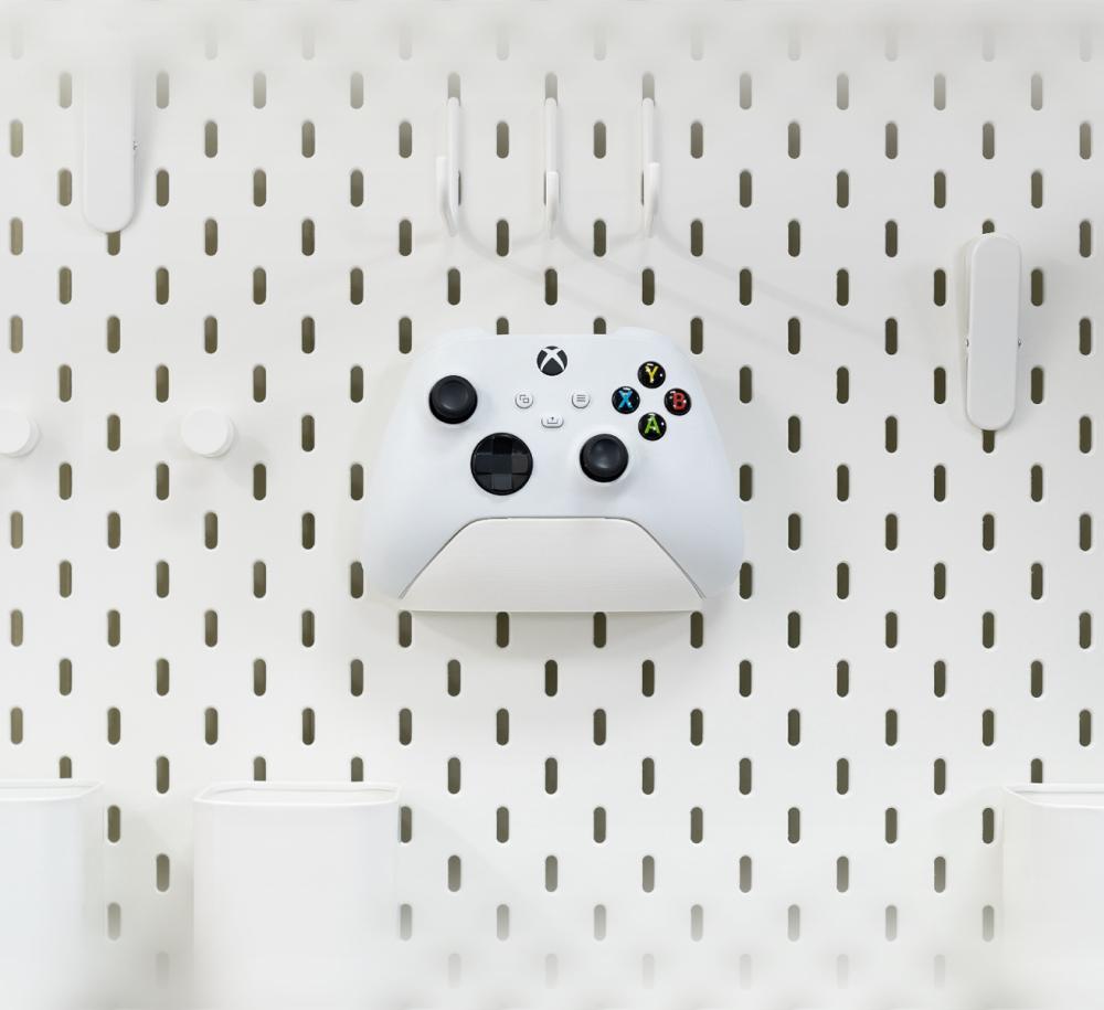 Xbox Controller Stand for IKEA SKÅDIS Pegboard 3d model