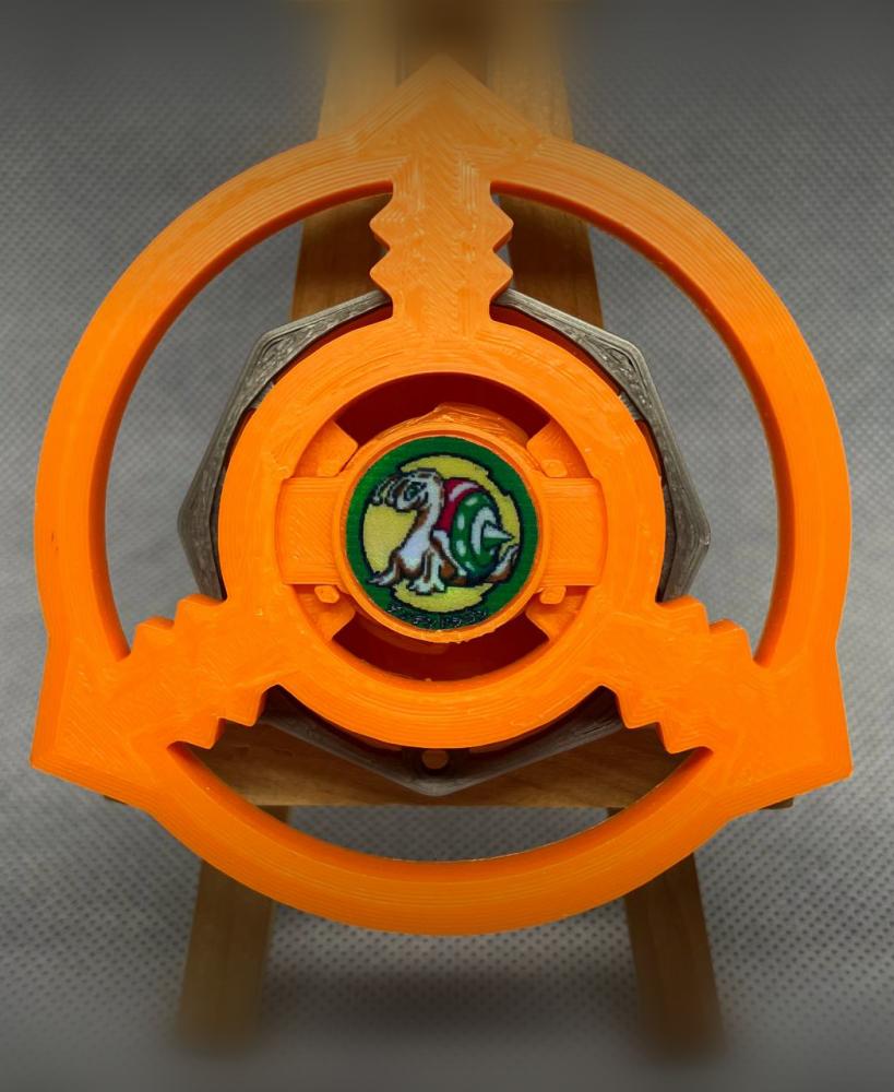 BEYBLADE TRYTHON | COMPLETE | FAUXBLADE SERIES 3d model