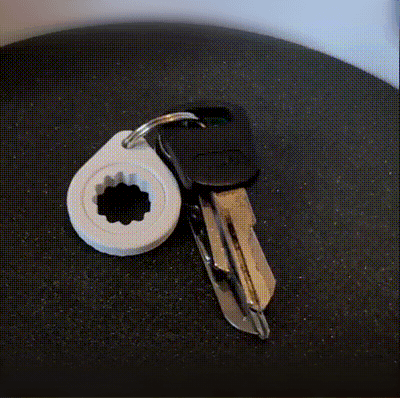 Karambit Keychain V4 - SPINNER NO BEARING TIKTOK KEYRAMBIT KEYSPINNER SOLID ROTATION 3d model