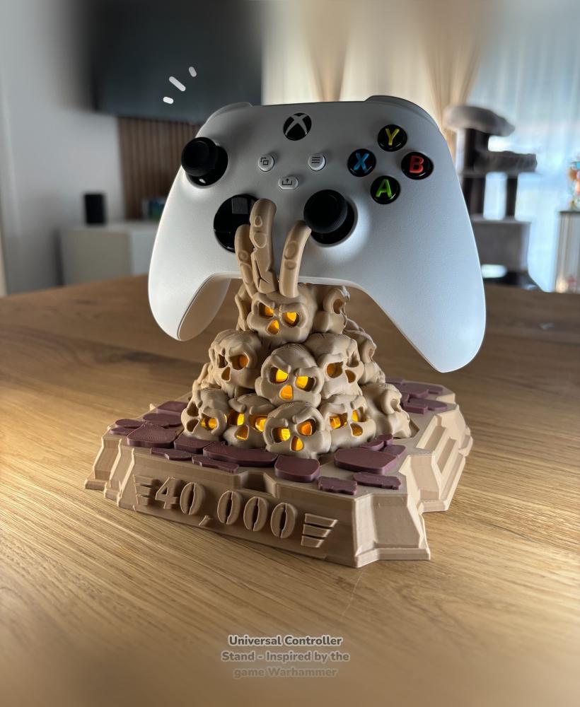 LED Universal Controller Stand - Inspired by "Warhammer 40,000" 3d model