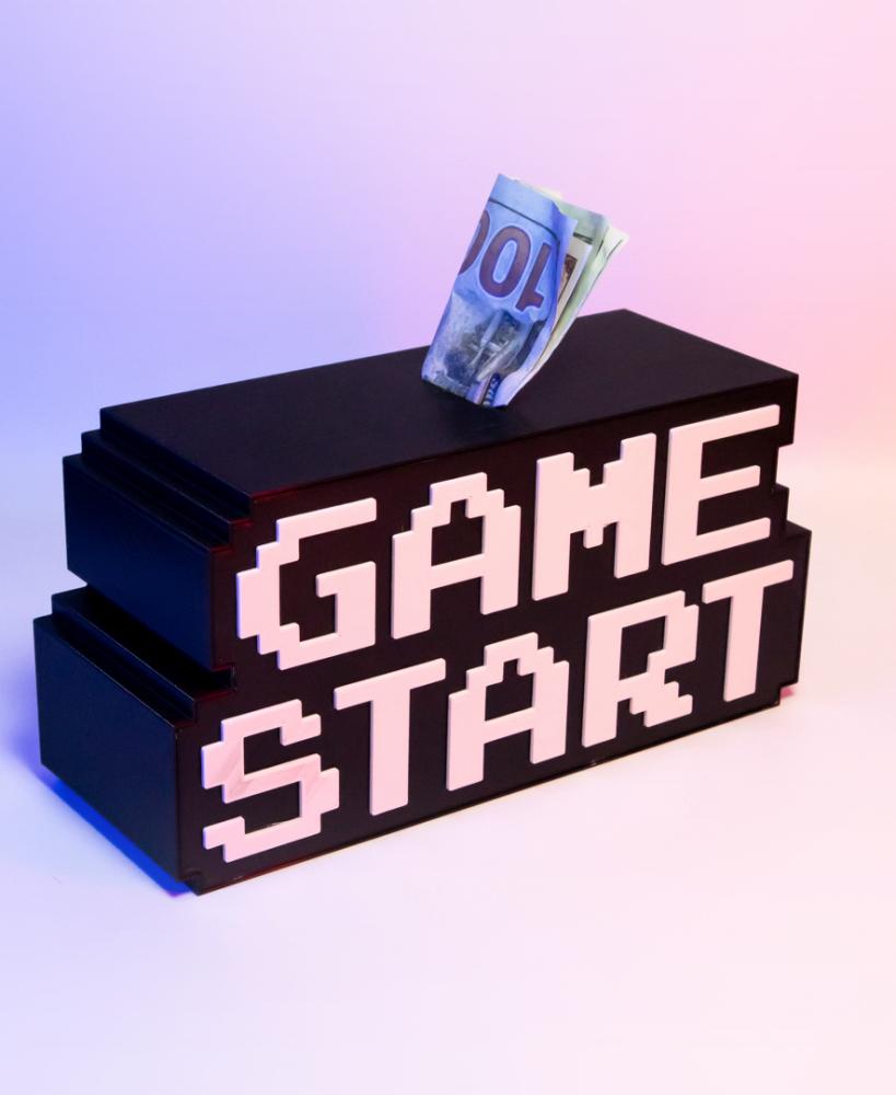 Game Start - Money Bank 3d model